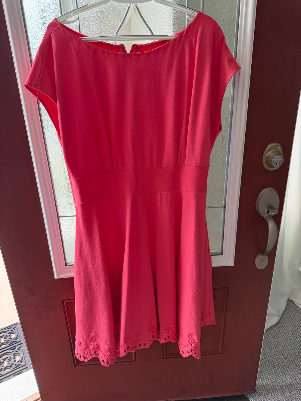 kate spade Hot Pink (watermelon) Fit-and-Flare Dress